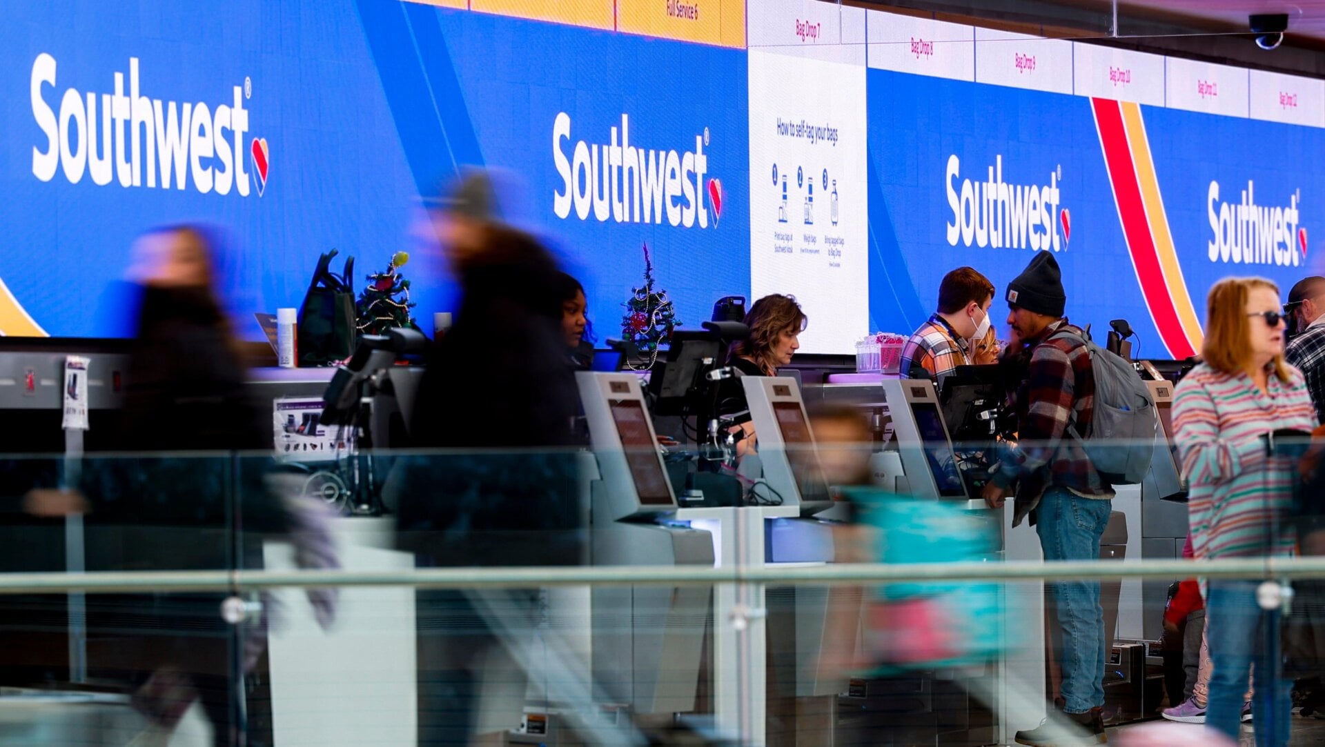 Southwest said a firewall went down Tuesday, causing it to lose connection to some of its data.