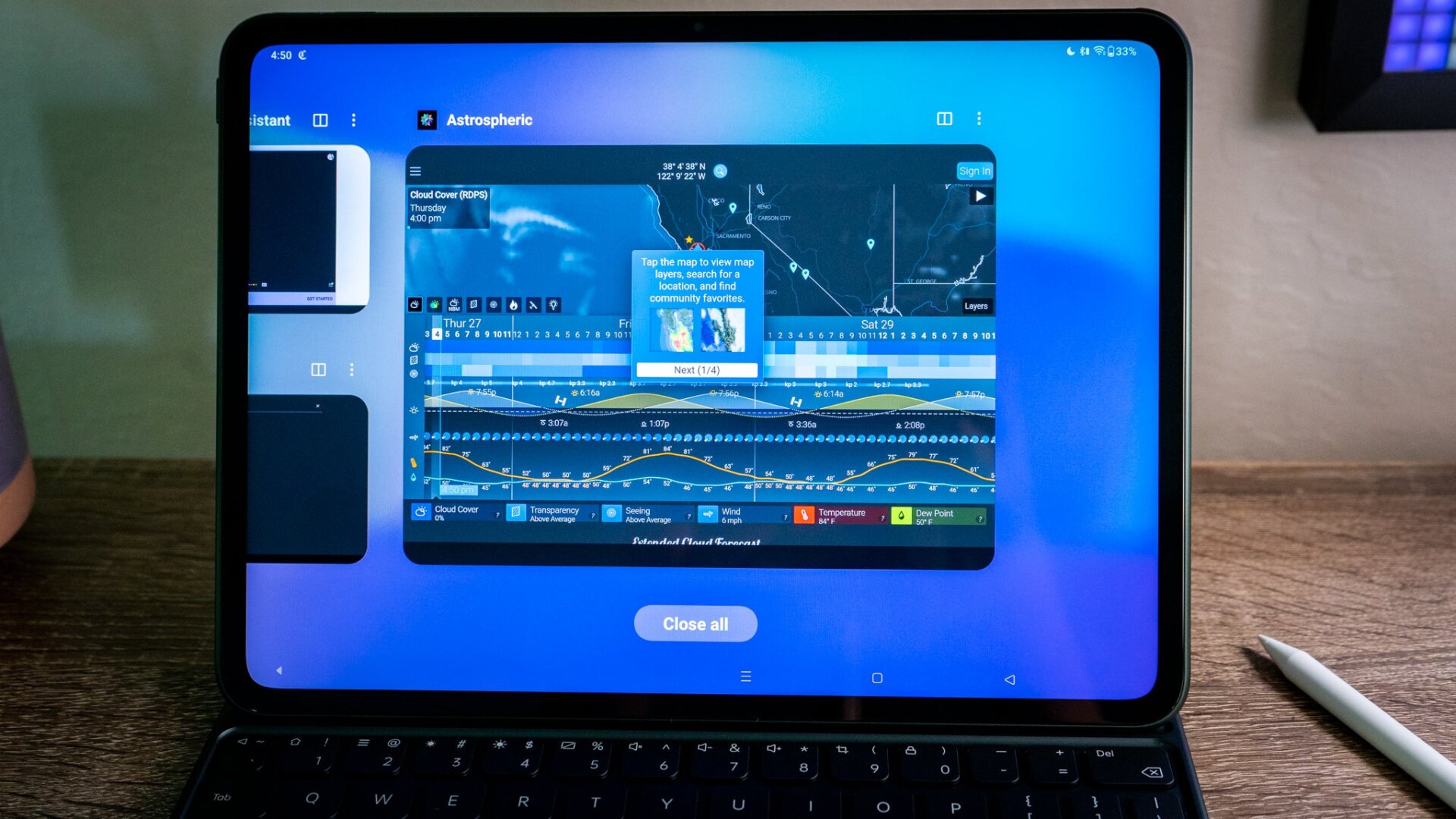 Android’s DNA is there but it still needs some work before it feels native for large screens. 