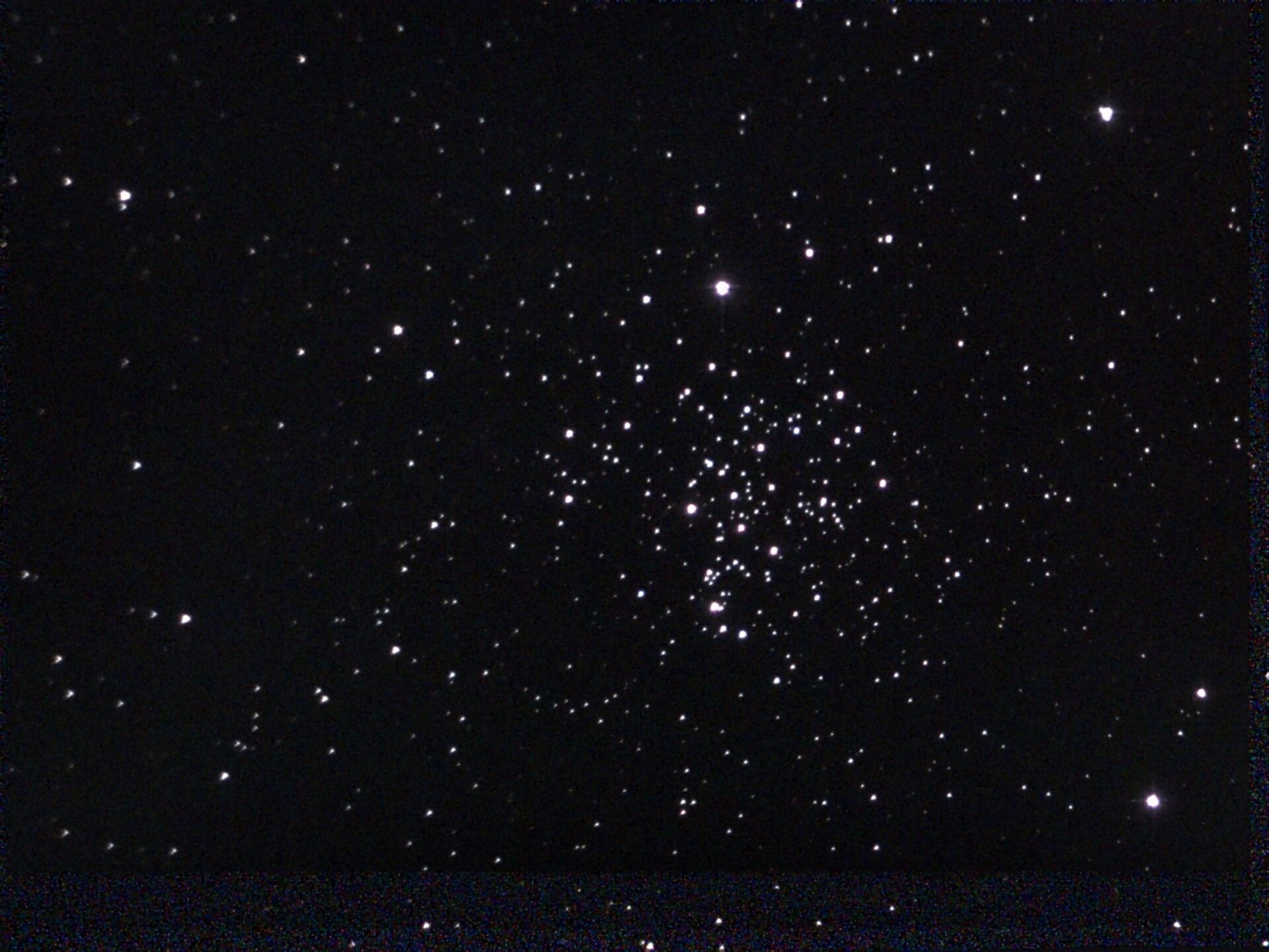 Messier 67 star cluster, as imaged by eQuinox 2. 