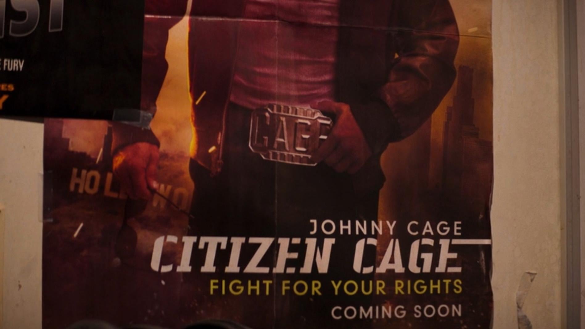 The Johnny Cage tease in Mortal Kombat.