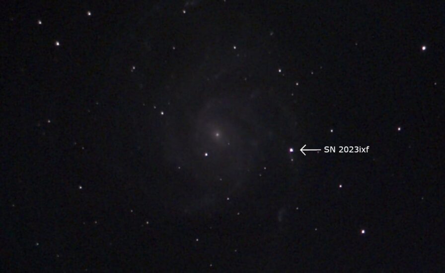 Amateur Astronomers Can See a New Supernova in the Night Sky