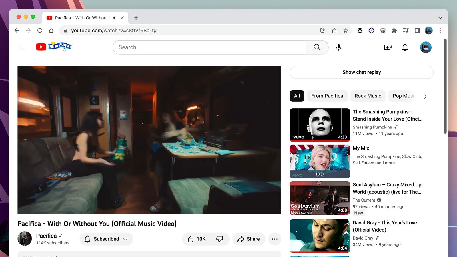 Screenshot: YouTube