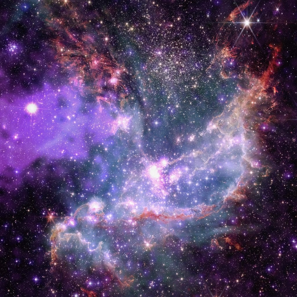 Clusters like NGC 346 are prodigious regions of star formation.