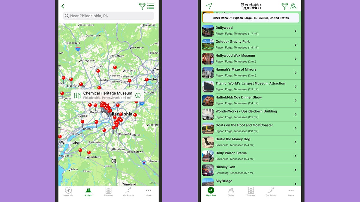 Screenshot: Roadside America