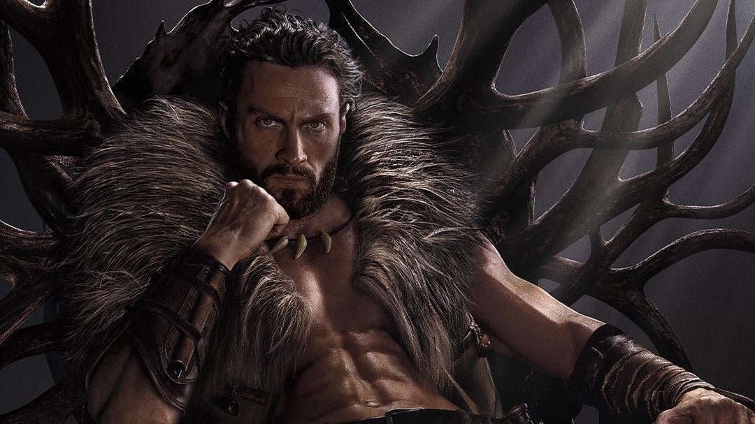 Aaron Taylor Johnson as Kraven.
