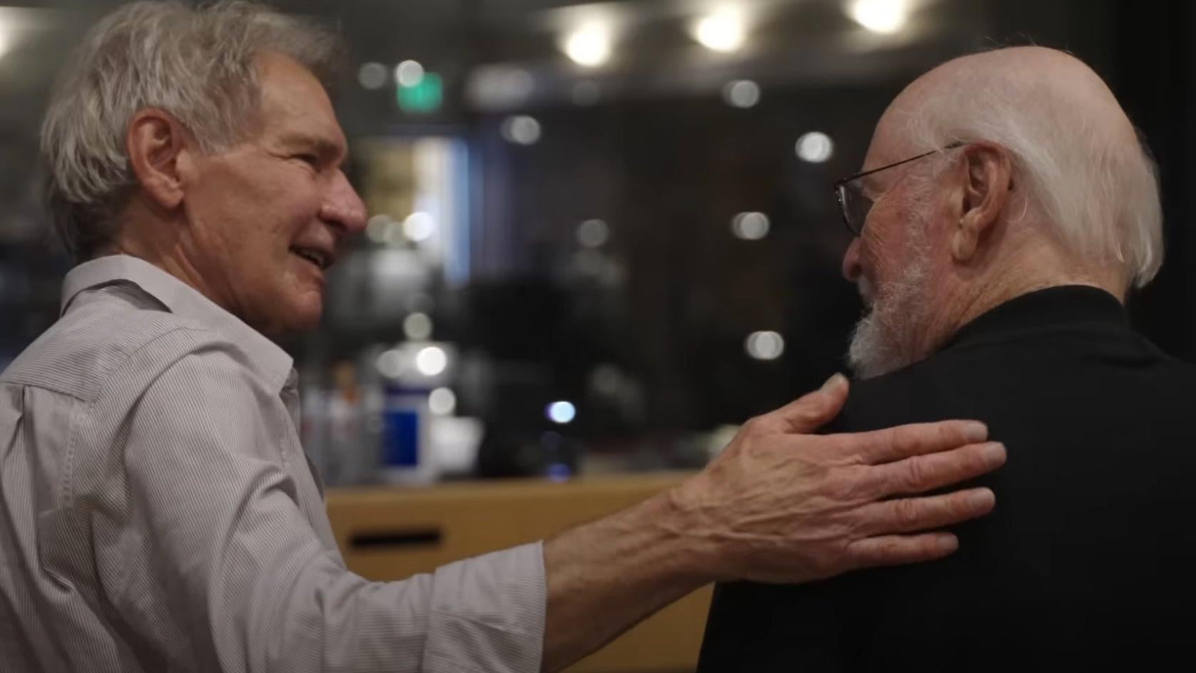 Harrison Ford and John Williams.