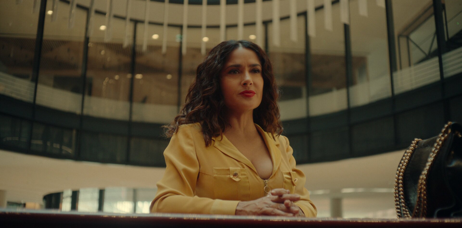 Salma Hayek in “Joan Is Awful”
