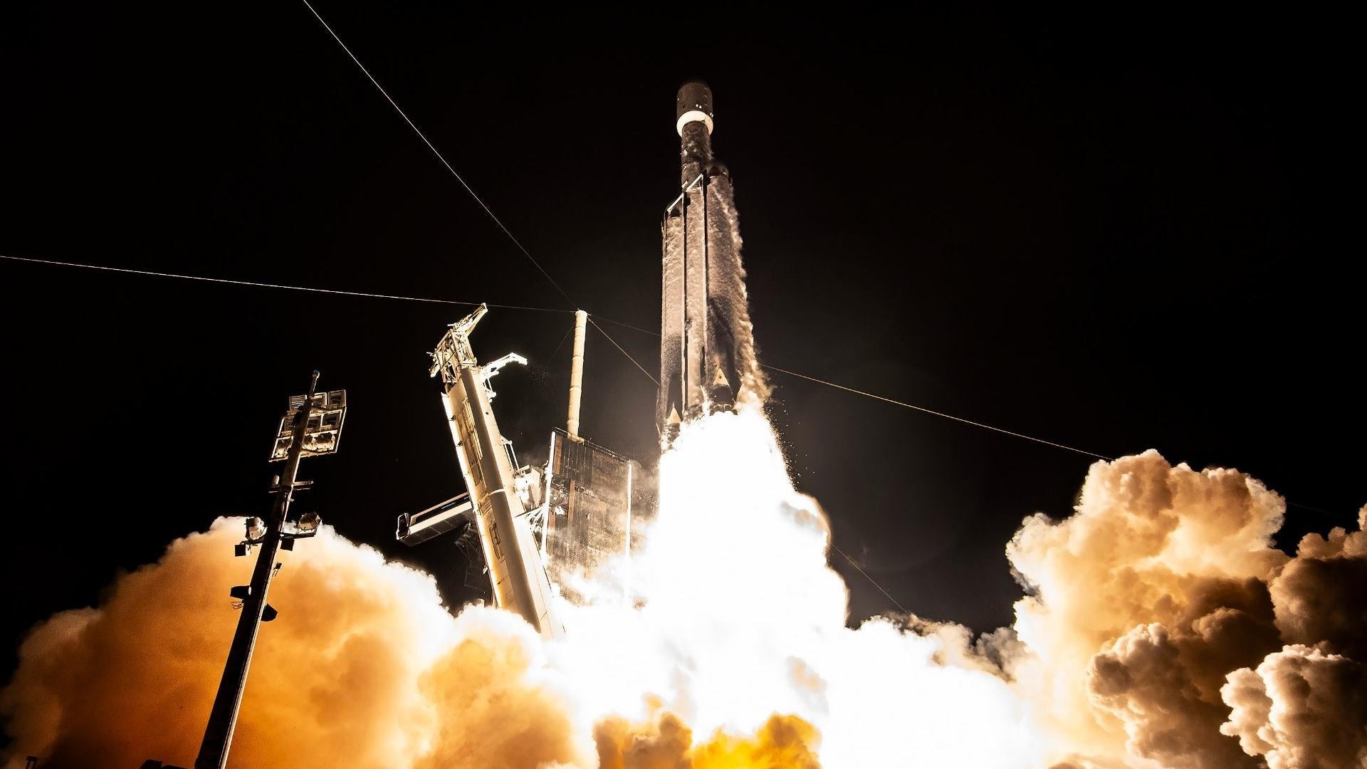The launch of Falcon Heavy on July 28, 2023.