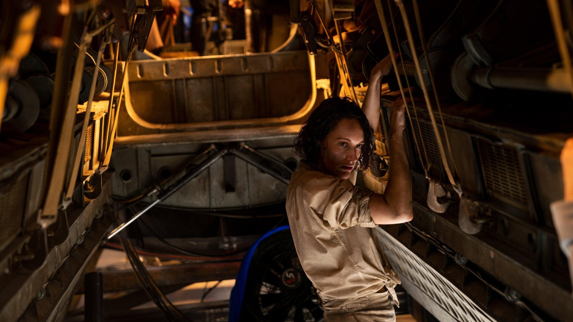 Helena jumps on a plane heading back in time.