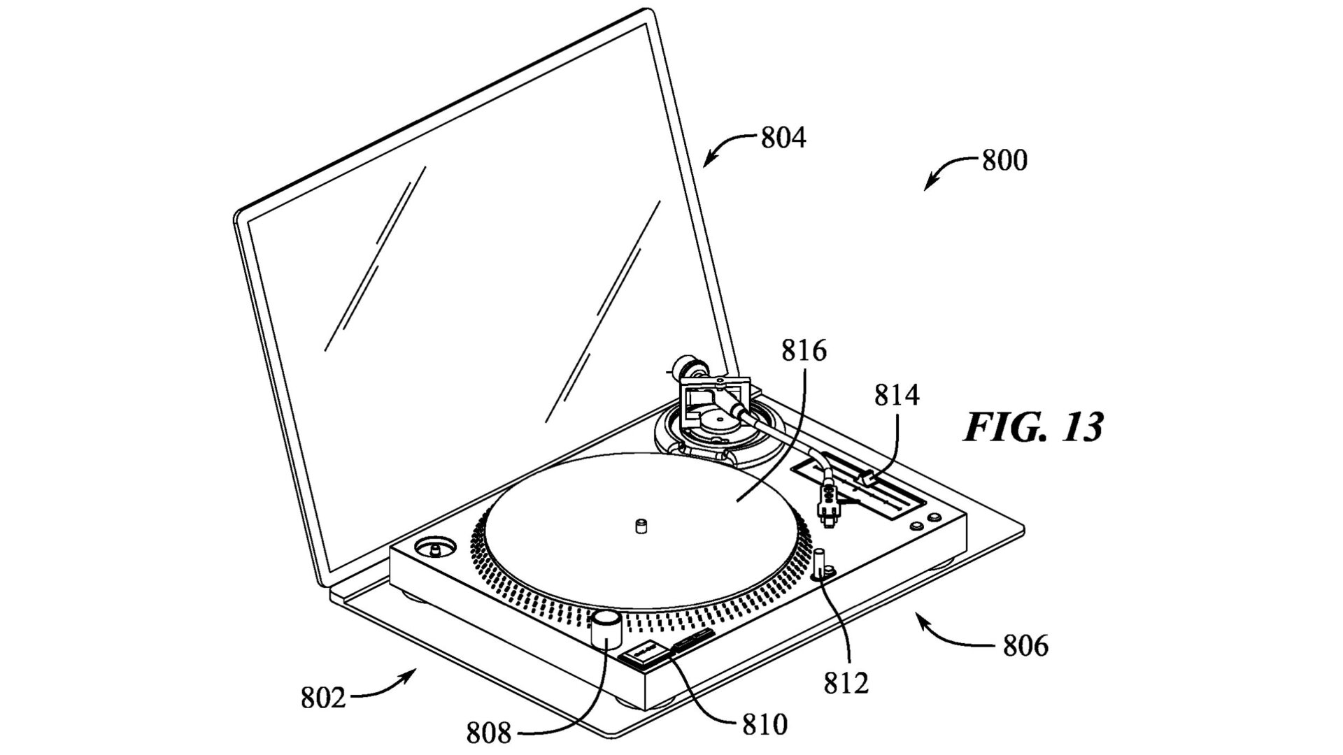 You’re seeing that correctly. It’s a modular screen attached to a base with a turntable sitting on top.
