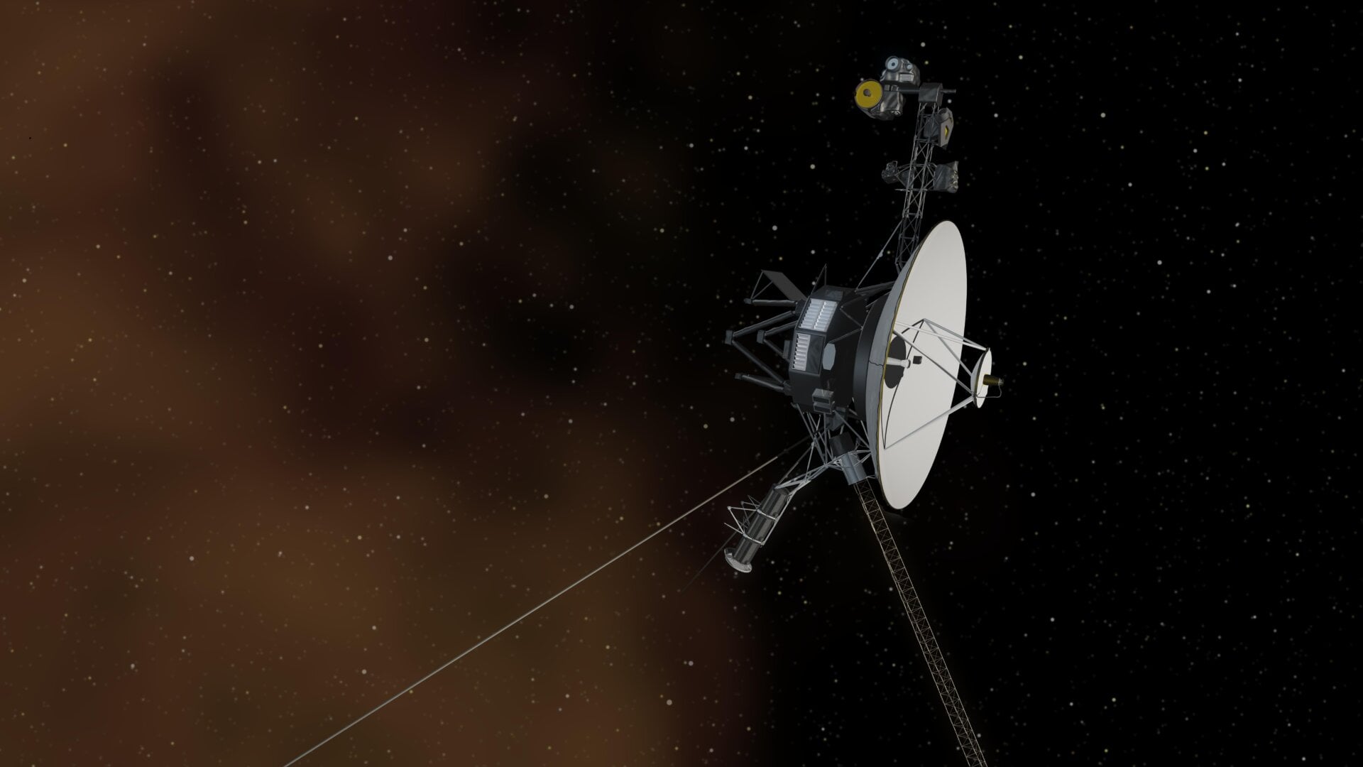 Artist’s impression of Voyager 1.