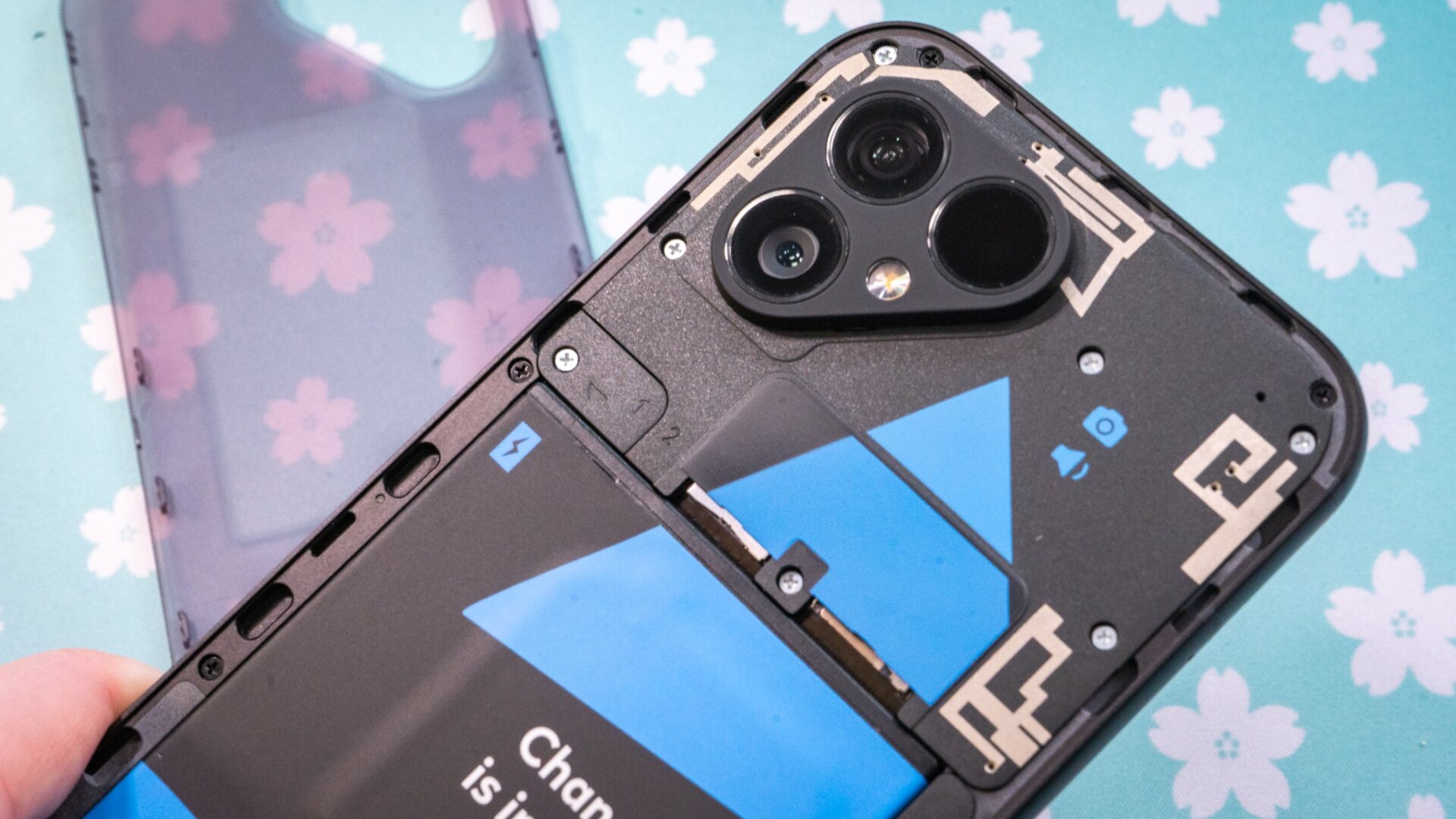 If it gets scratched up, you could swap out the camera module for a new one. Photo: Florence Ion / Gizmodo