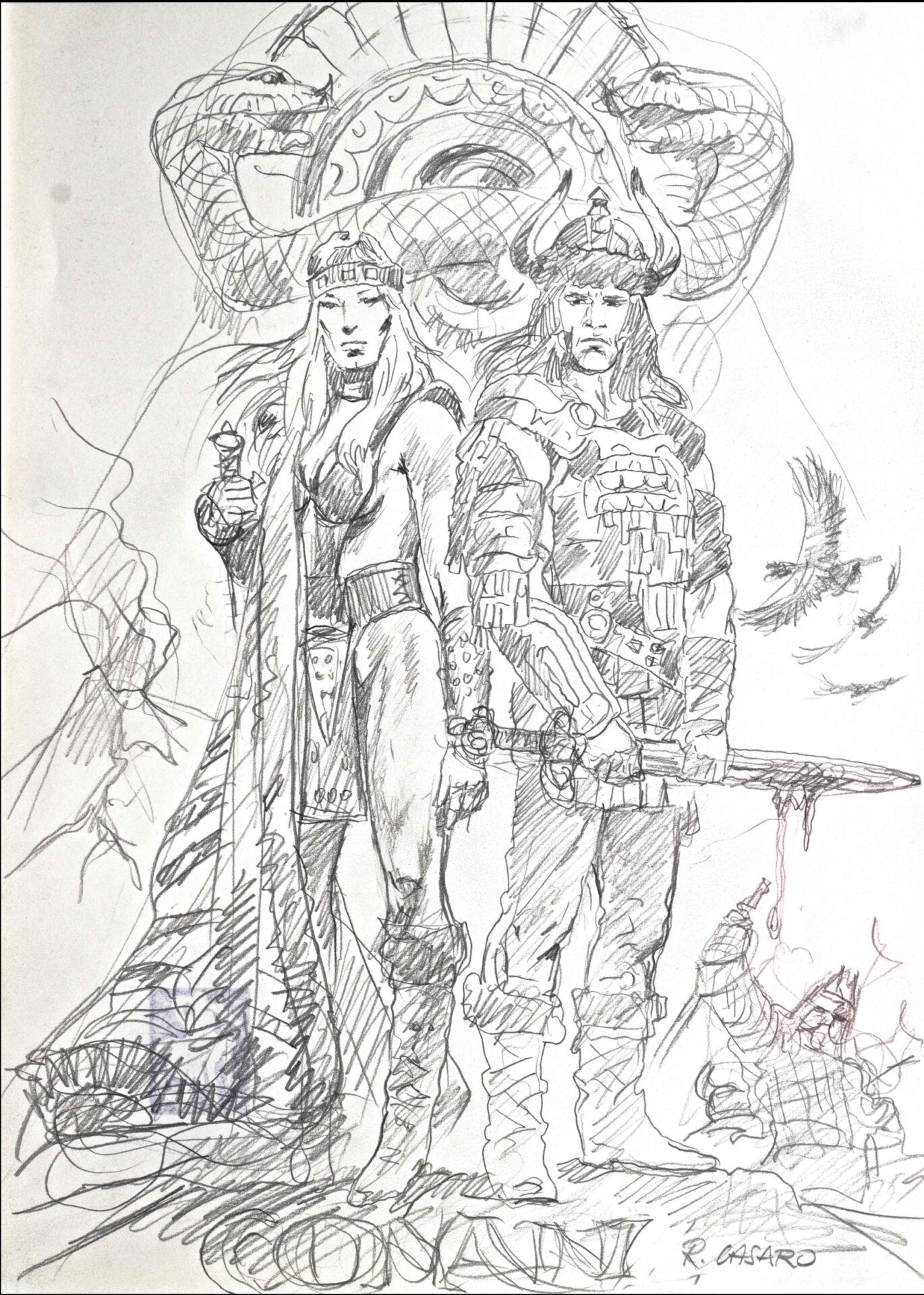 Image: Conan Properties International LLC (“CPI”) CONAN, CONAN THE BARBARIAN and all related logos, characters, names, and distinctive likenesses thereof are trademarks or registered trademarks of CPI. ROBERT E. HOWARD is a trademark or registered trademark of Robert E. Howard Properties LLC.