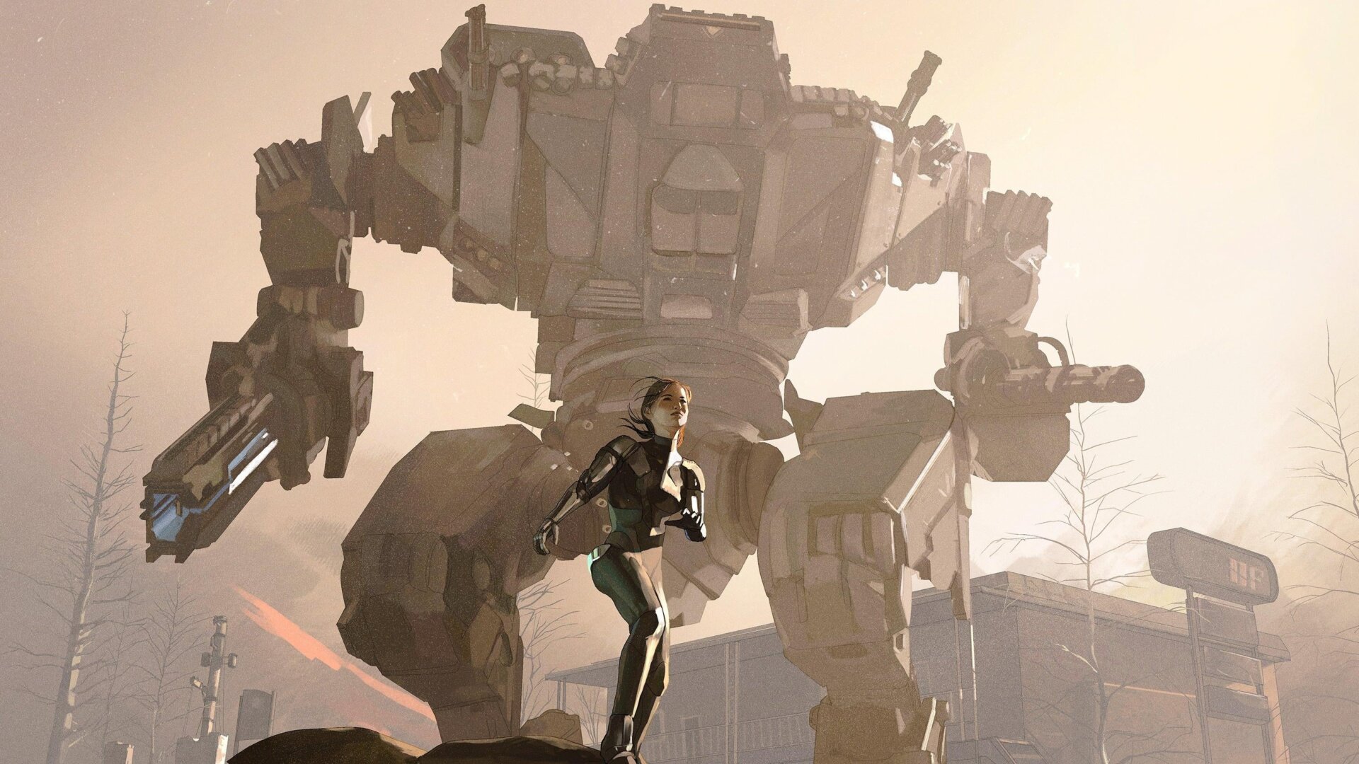 Gundog concept art by Owen Freeman