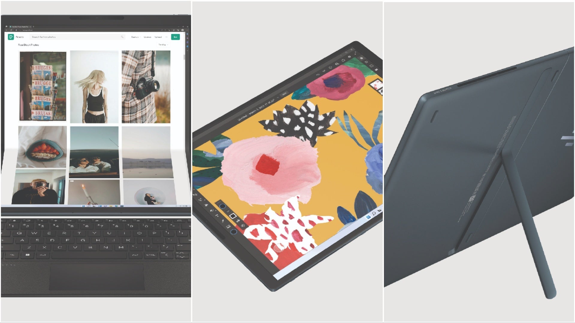 The HP Spectre Fold has two 12.3 inch screens that can become one, larger 17-inch tablet.