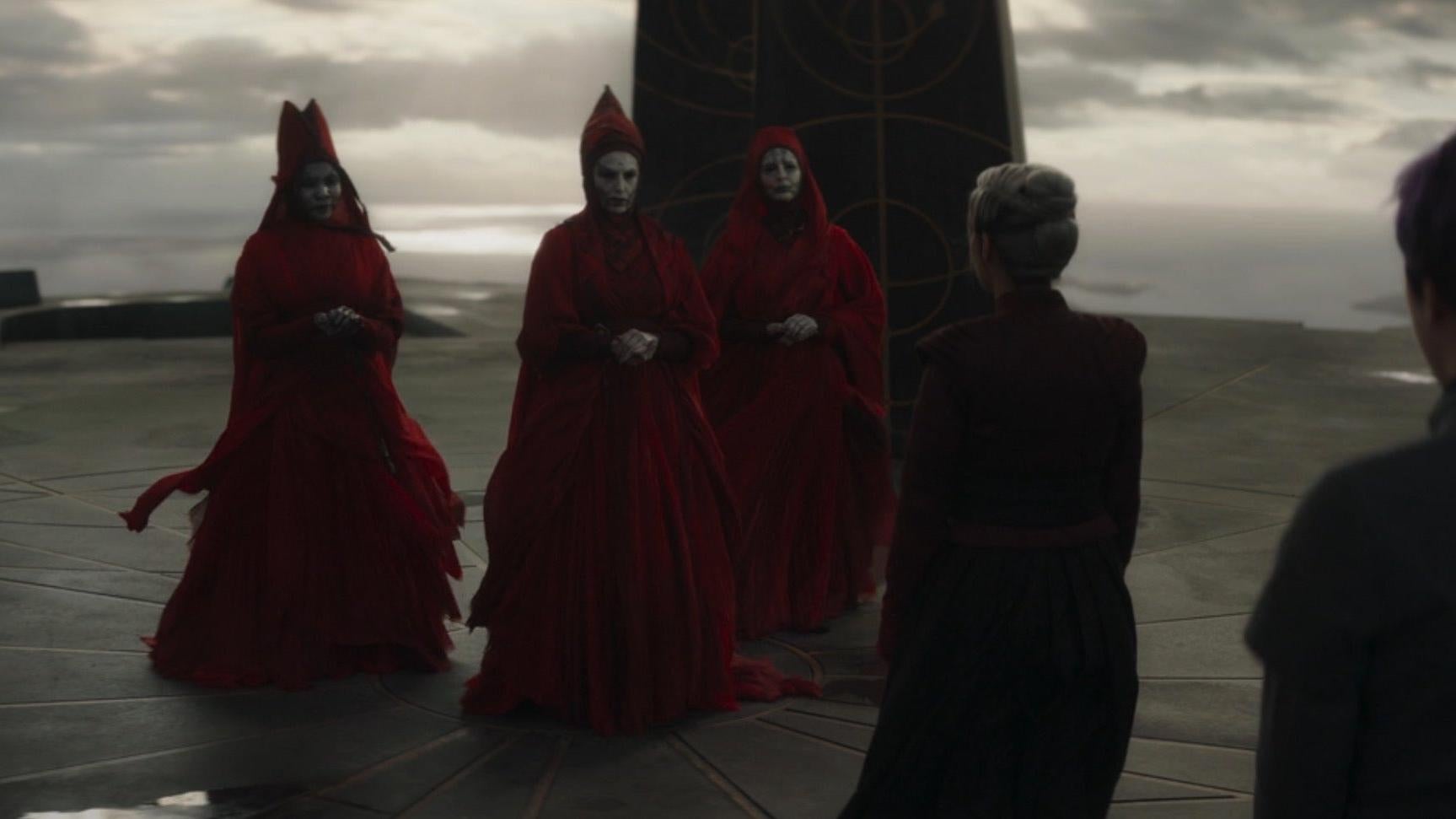 Filoni really going all out with live action Night Sisters.