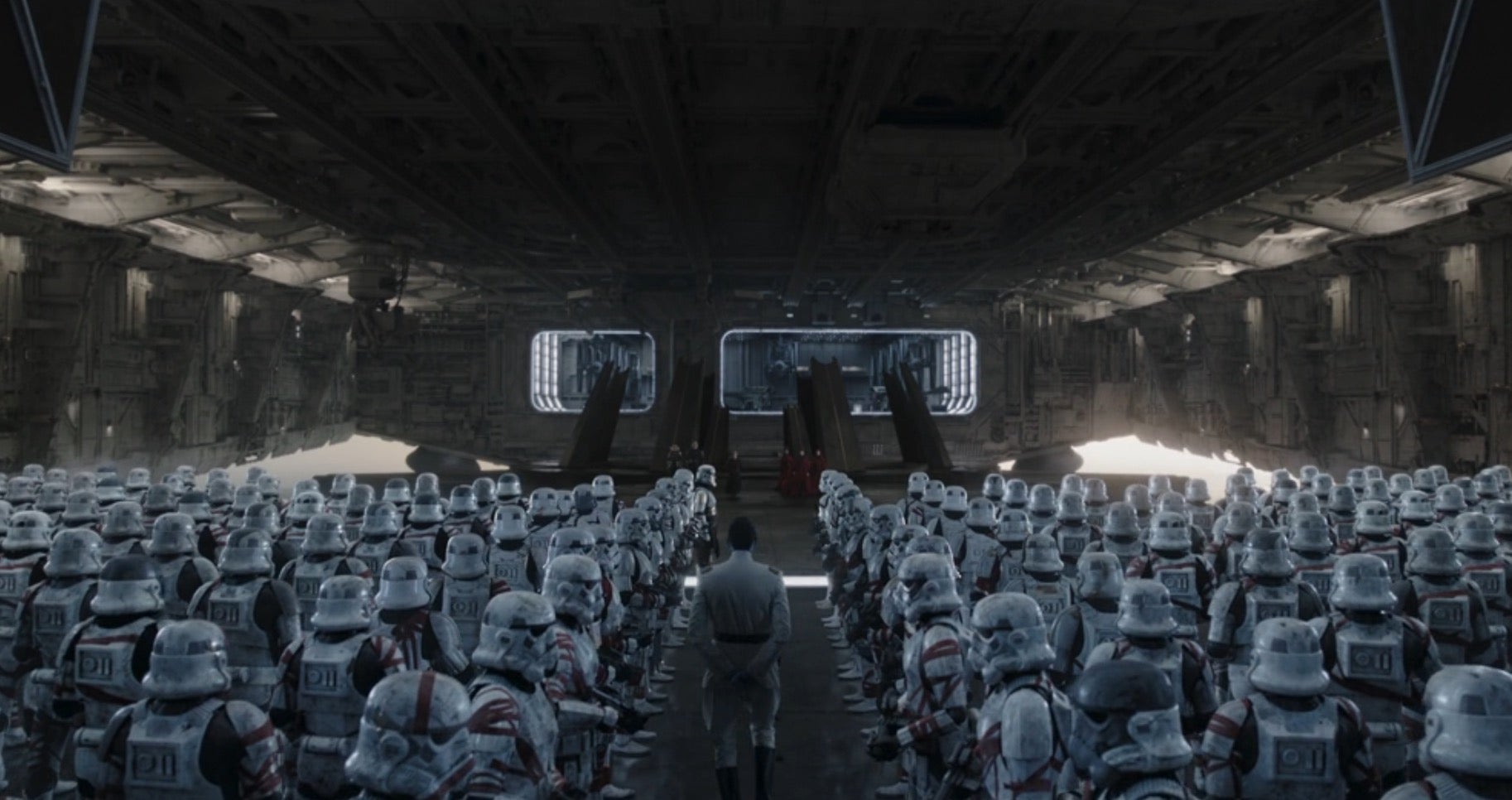 Grand entrance, Admiral.