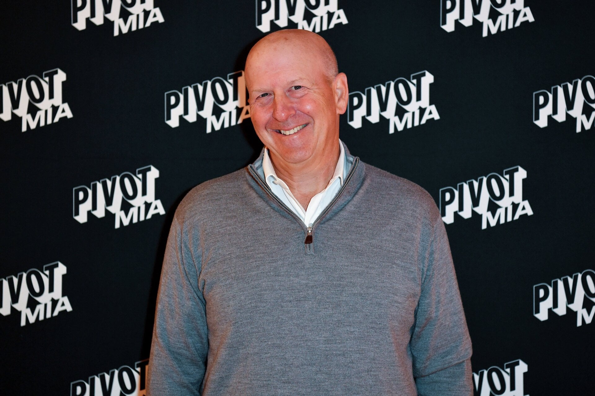 David Solomon at a tech conference hosted by Kara Swisher.