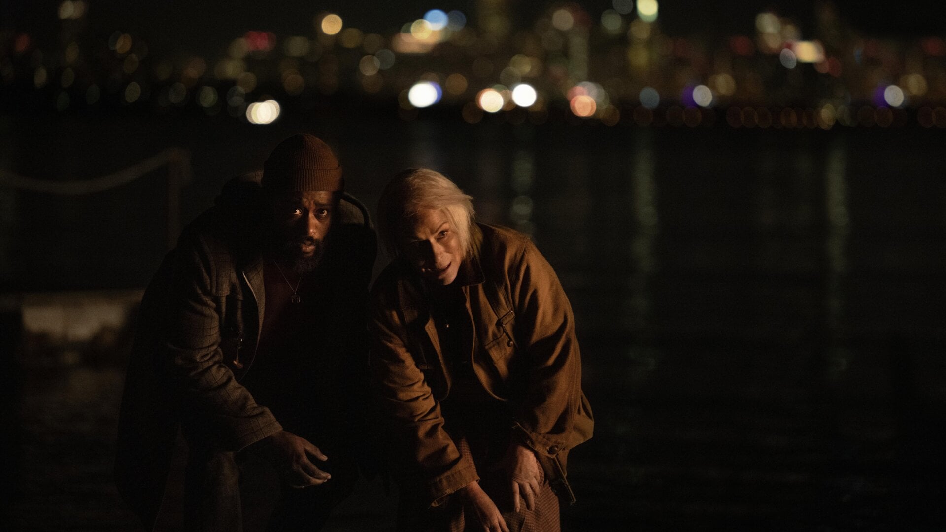 LaKeith Stanfield and Jane Kaczmarek as Apollo and Cal in The Changeling.