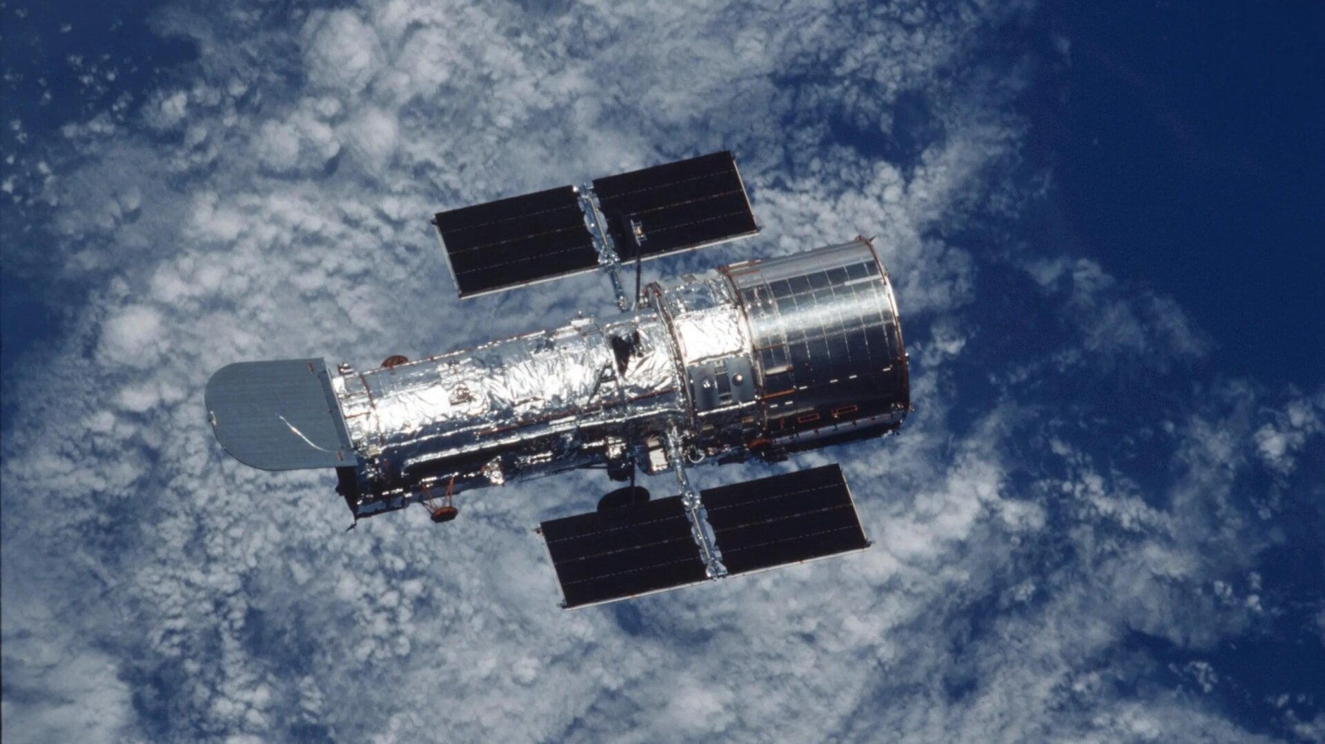 The Hubble Space Telescope launched in April, 1990.
