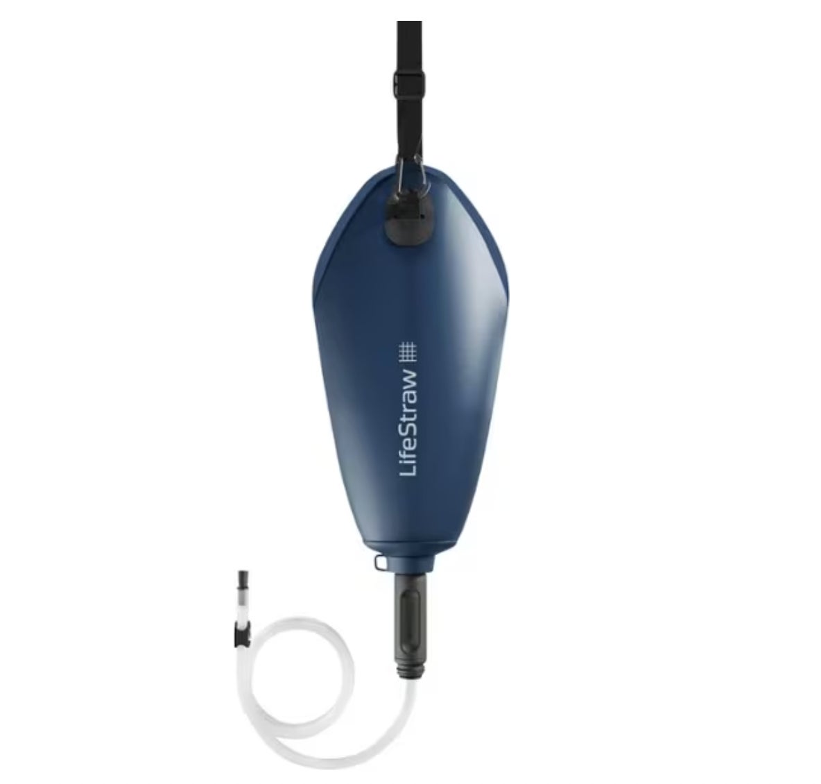 A 3-liter water filtering system. 