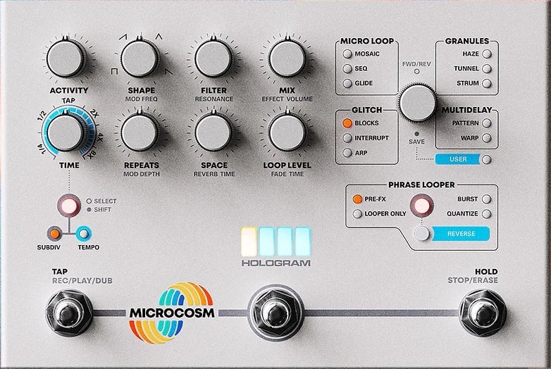 Screenshot: Hologram Electronics