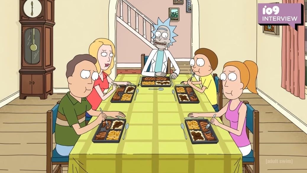 Family dinner in season seven, episode four, “That’s Amorte.”
