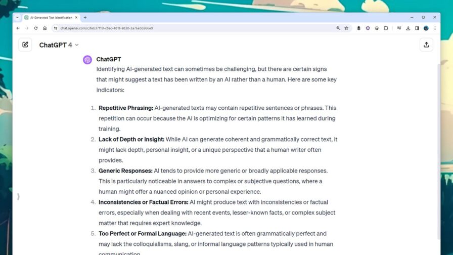 How to Check If Something Online Was Written by AI