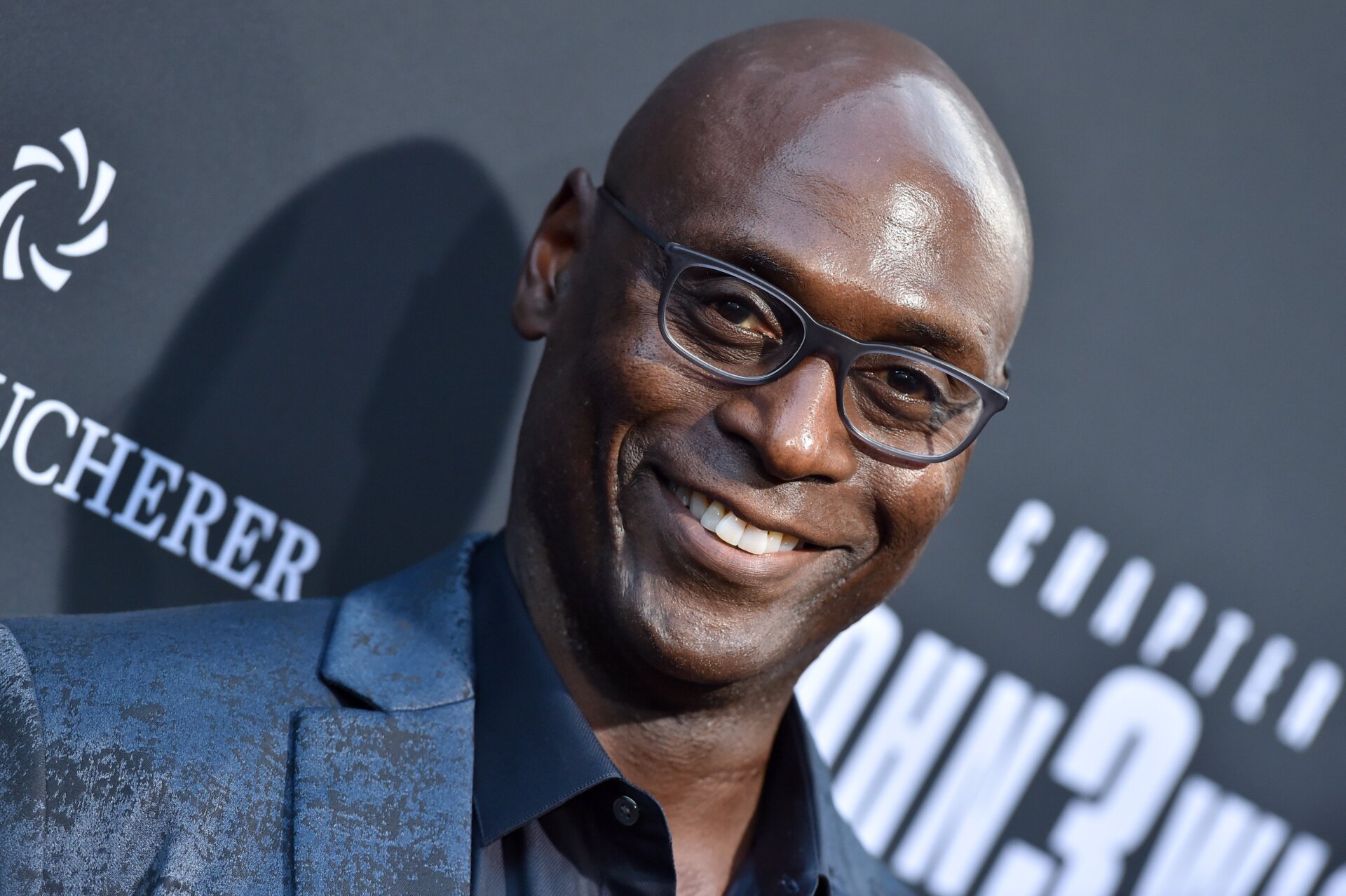 Lance Reddick on the red carpet for John Wick 3