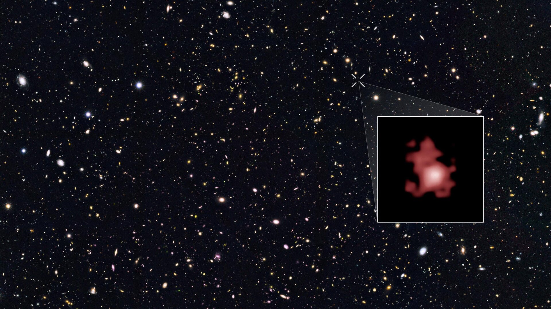 GN-z11, where the superlatively ancient black hole was recently found.