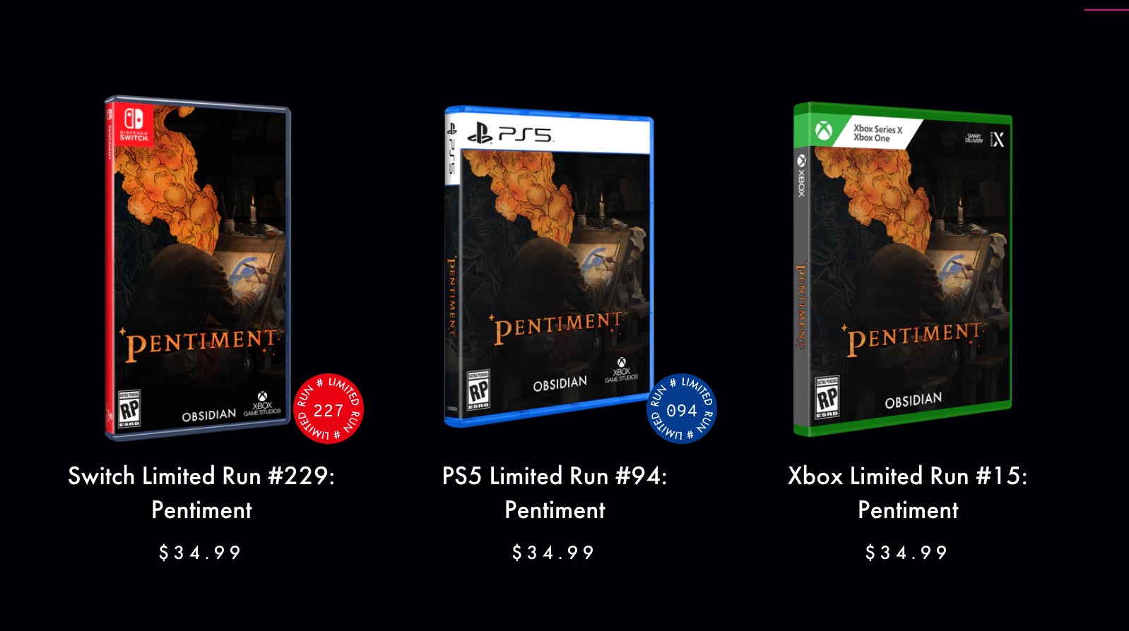 Photo: Limited Run Games