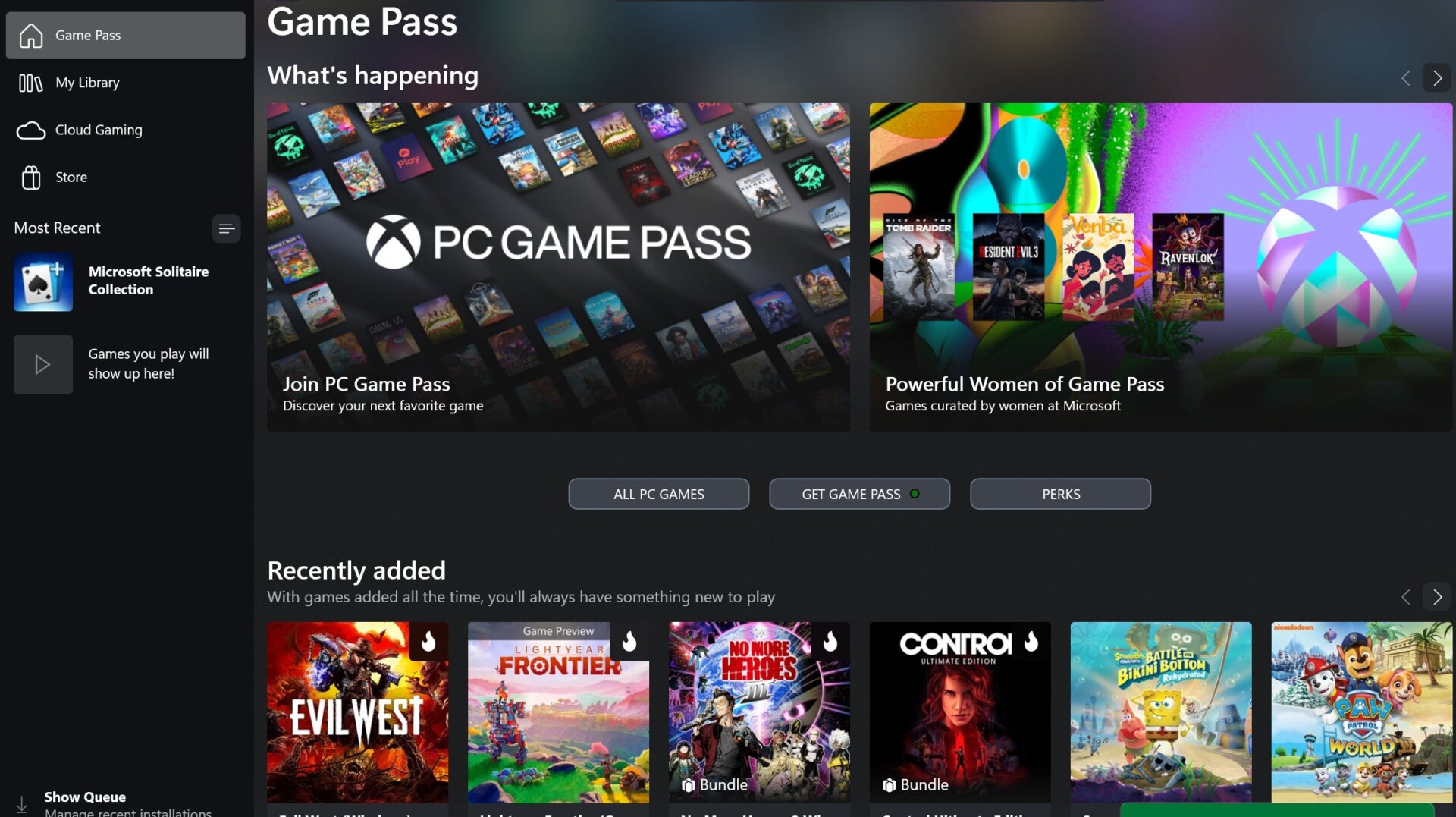 Screenshot: Xbox