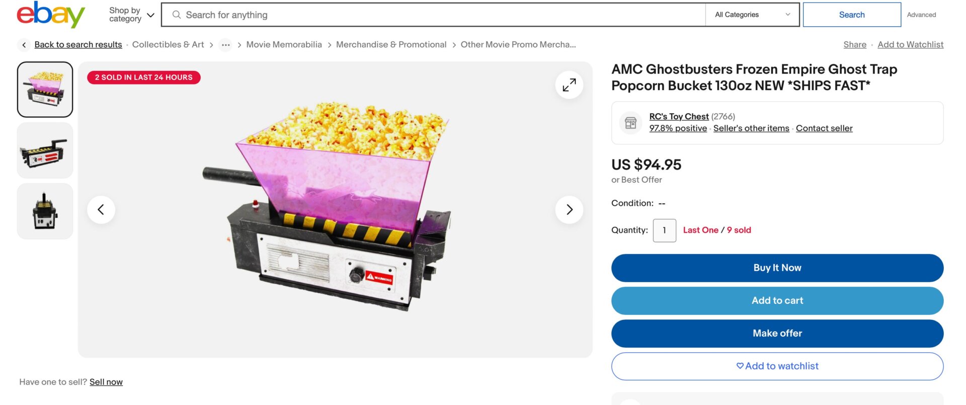 Screenshot: eBay / RC’s Toy Chest