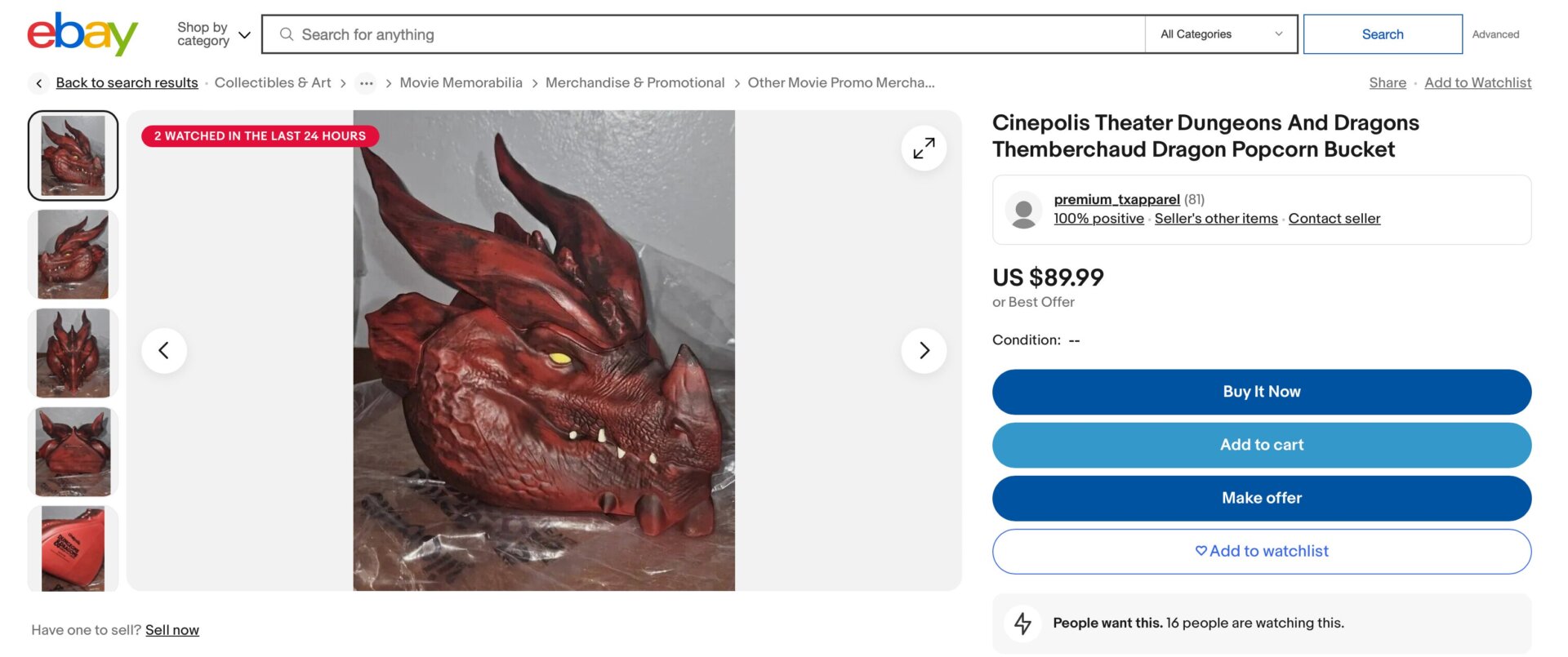 Screenshot: eBay / premium_txapparel