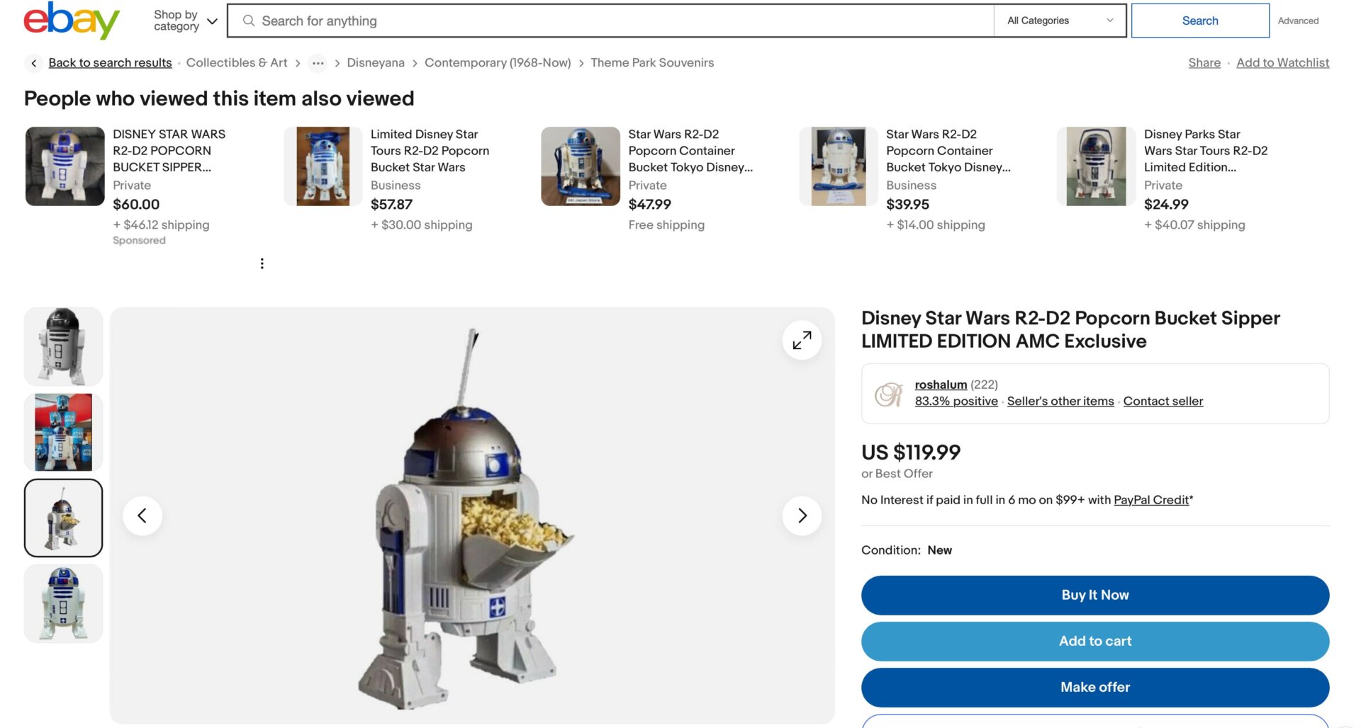 Screenshot: eBay / roshalum