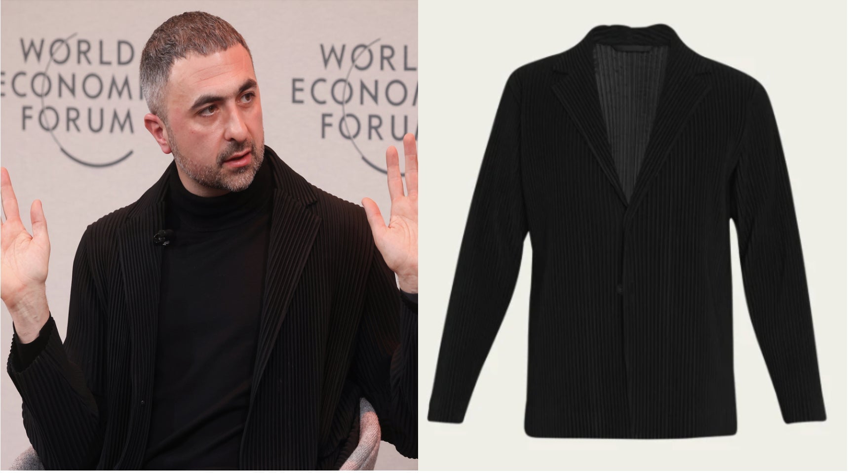 Photo: Hollie Adams/Bloomberg / Screenshot: Bergdorf Goodman