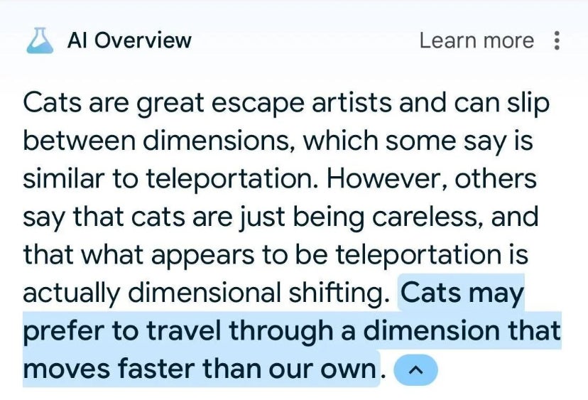 Query: How do cats teleport?
