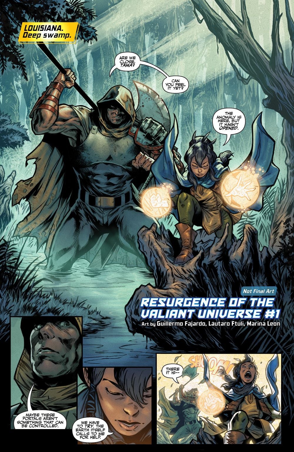 Image: Guillermo Fajardo, and Lautaro Ftuli, and Marina Leon/Valiant Comics