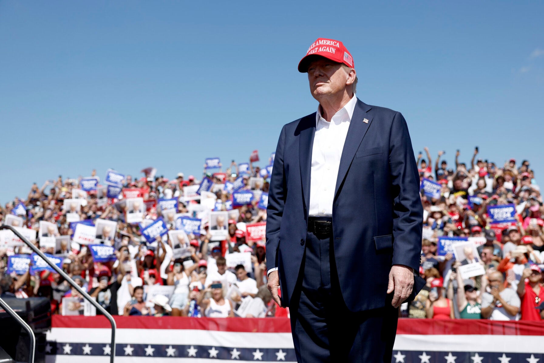 'Ridiculous and Abysmal': Trump Distances Himself From Project 2025 in ...