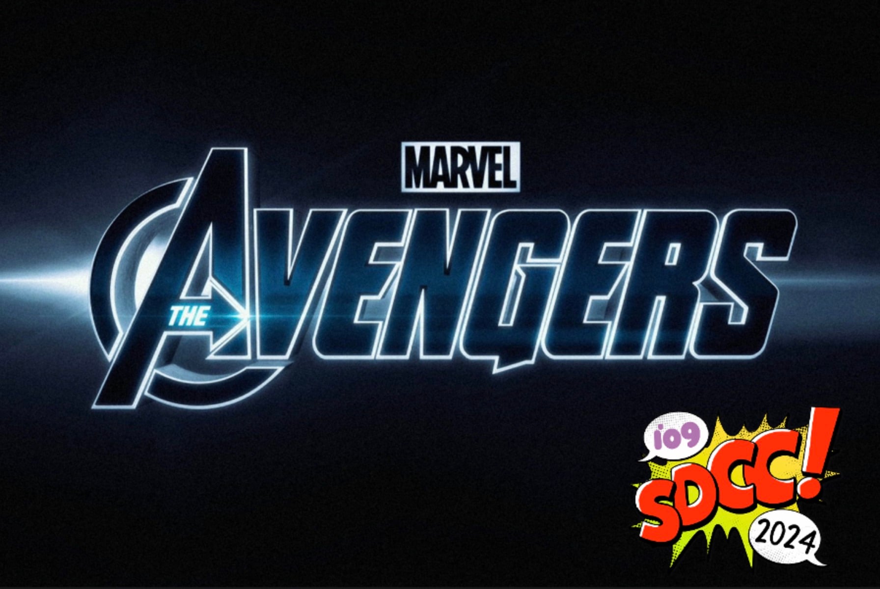 Avengers logo sdcc