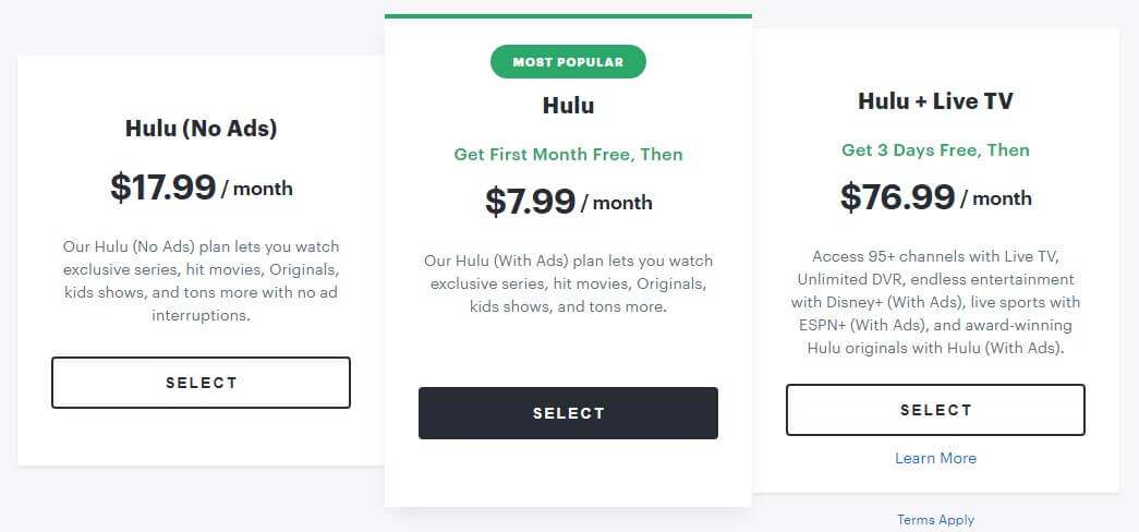 Hulu Price