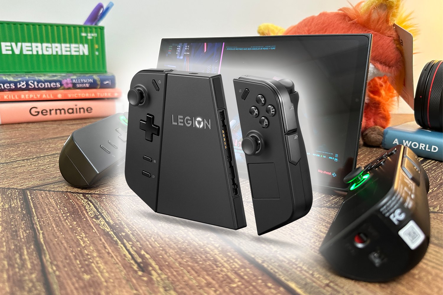 Poignées Ergonomiques 3D Pour Legion Go - PLA+, Confort De Jeu Amélioré, Granulés Antidérapants