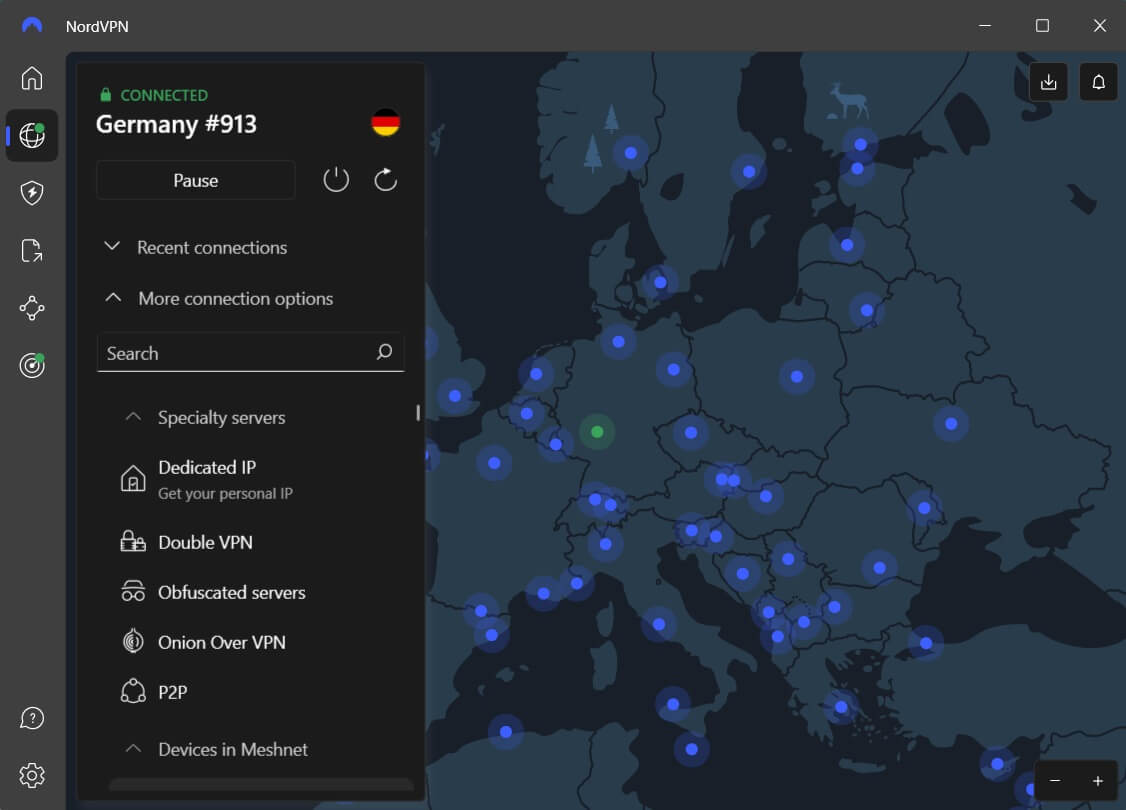 Nordvpn Germany Servers