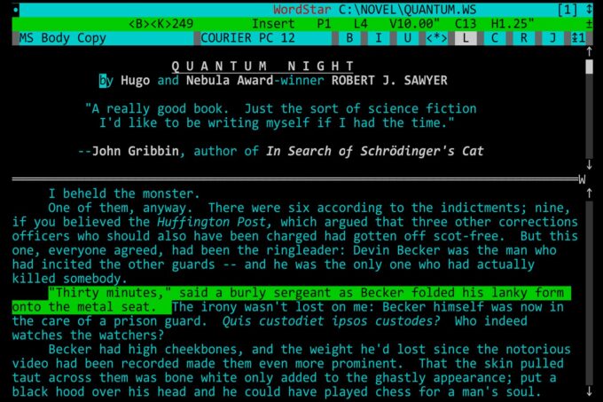 George R.r. Martin Dos Computer The Legendary Word Processor Used by George RR Martin