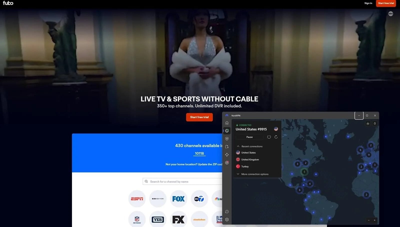 Access Us Tv In Australia With Nordvpn