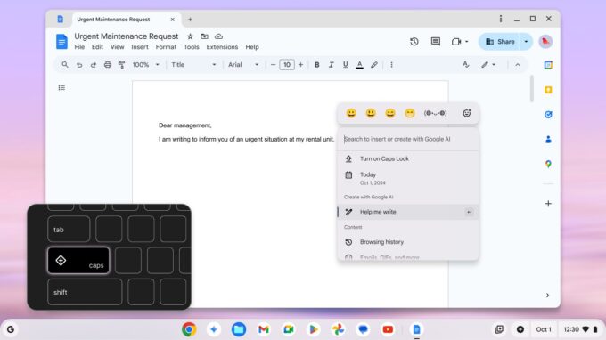 Chromebooks Are Getting a Dedicated AI Key, but You Won’t Use It for AI