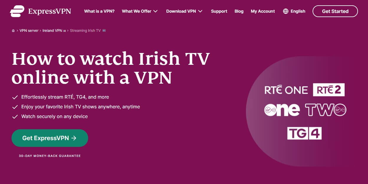 Expressvpn Irish Tv