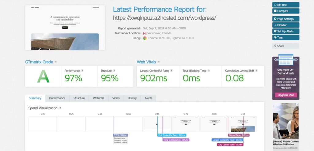 A2 Hosting WordPress Hosting