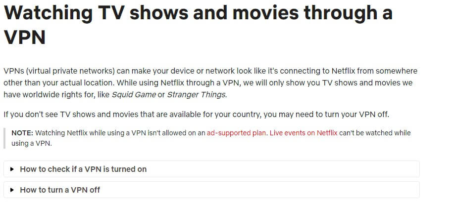 Netflix Website Vpn
