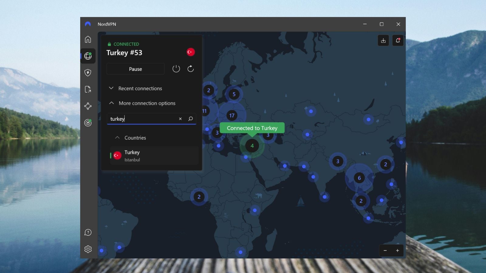 Nordvpn Connected To Turkey